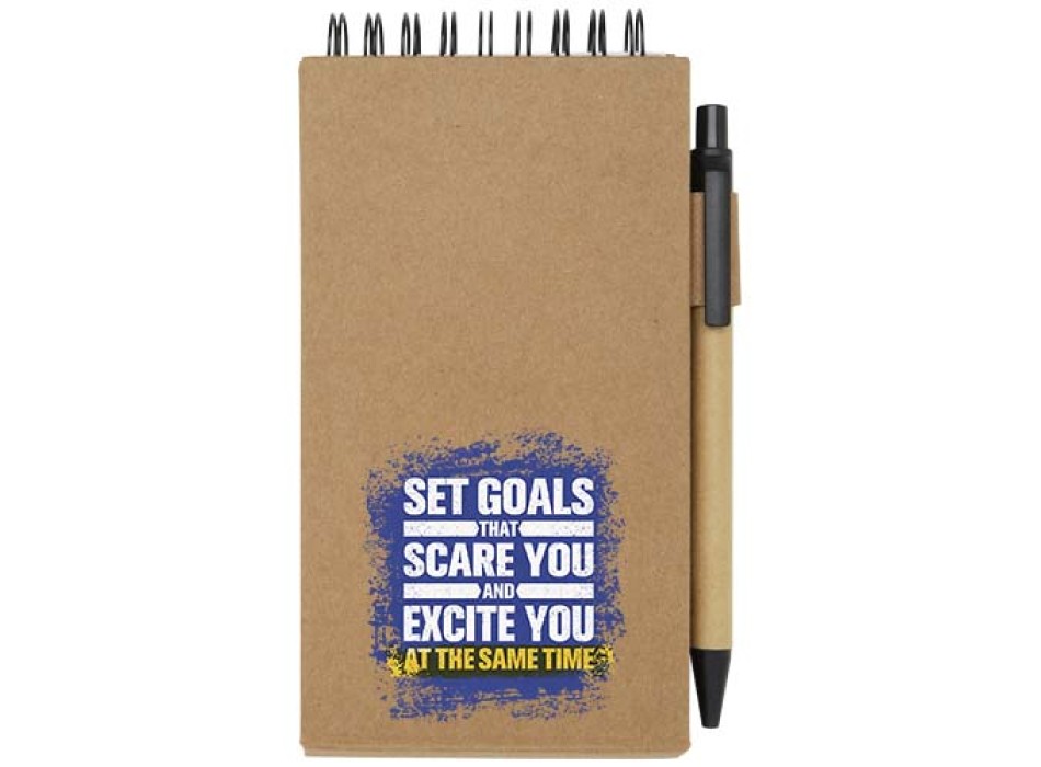 Blocchetto con foglietti adesivi e penna a sfera Flipper (inchiostro nero) FullGadgets.com