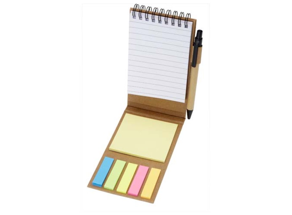 Blocchetto con foglietti adesivi e penna a sfera Flipper (inchiostro nero) FullGadgets.com