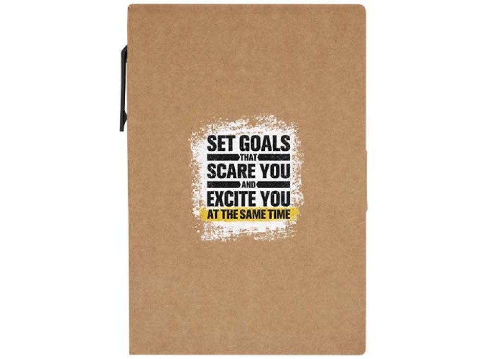 Blocchetto con foglietti adesivi e penna a sfera Swift (inchiostro nero) FullGadgets.com