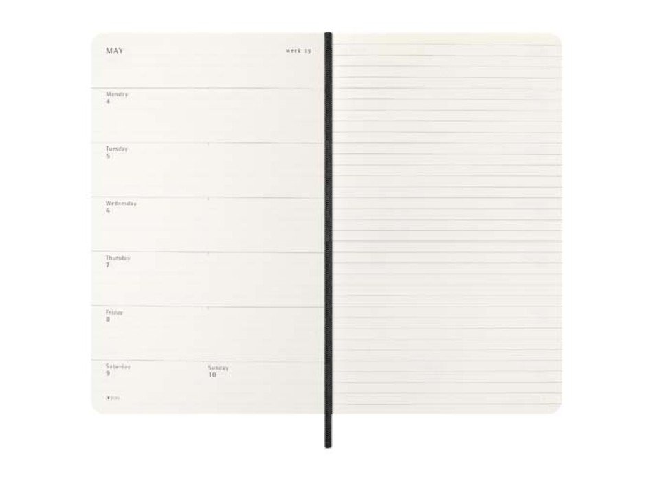 Blocco note 12 mesi formato L con copertina morbida Moleskine FullGadgets.com