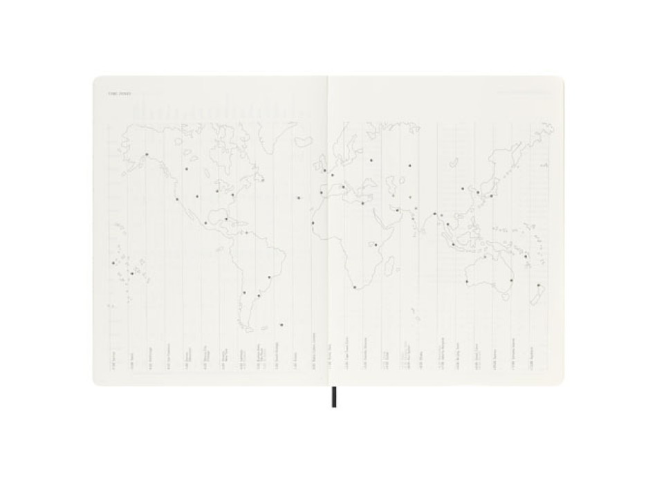 Blocco note 12 mesi formato XL con copertina morbida Moleskine FullGadgets.com