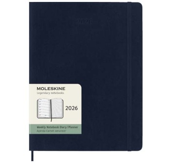 Blocco note 12 mesi formato XL con copertina morbida Moleskine FullGadgets.com