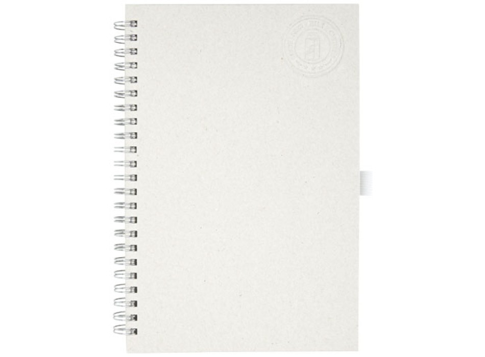 Blocco note a spirale Dairy Dream in formato A5 realizzato con cartoni del latte riciclati FullGadgets.com