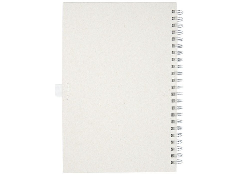 Blocco note a spirale Dairy Dream in formato A5 realizzato con cartoni del latte riciclati FullGadgets.com