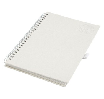 Blocco note a spirale Dairy Dream in formato A5 realizzato con cartoni del latte riciclati FullGadgets.com