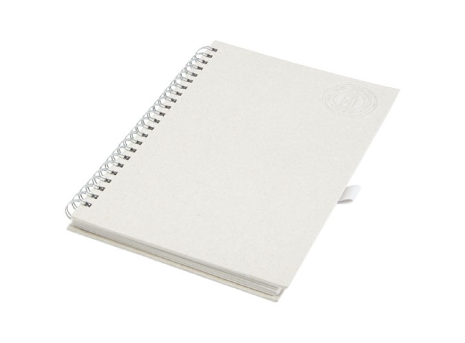 Blocco note a spirale Dairy Dream in formato A5 realizzato con cartoni del latte riciclati FullGadgets.com