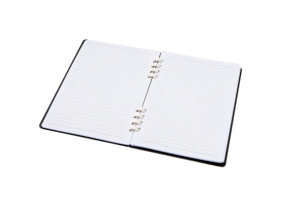 Blocco note a spirale formato A5 con copertina rigida in materiale riciclato certificato RCS Fil FullGadgets.com