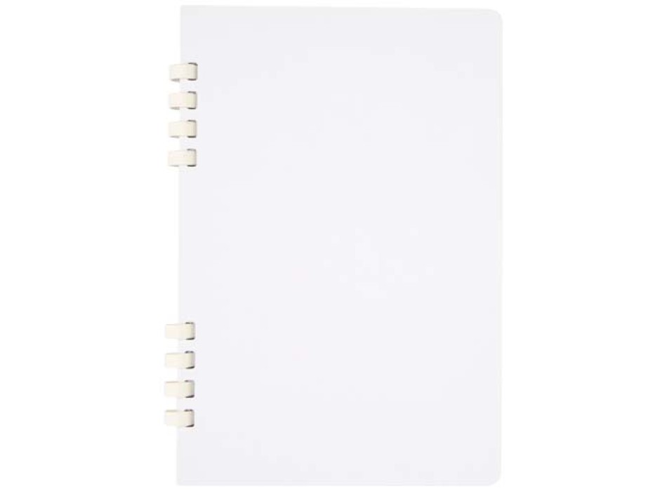 Blocco note a spirale formato A5 con copertina rigida in materiale riciclato certificato RCS Fil FullGadgets.com