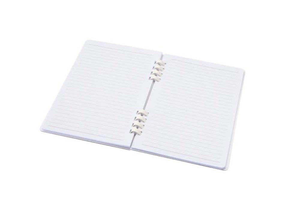 Blocco note a spirale formato A5 con copertina rigida in materiale riciclato certificato RCS Fil FullGadgets.com