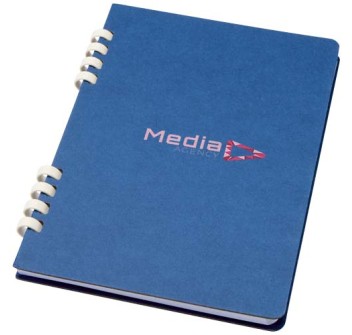 Blocco note a spirale formato A5 con copertina rigida in materiale riciclato certificato RCS Fil FullGadgets.com