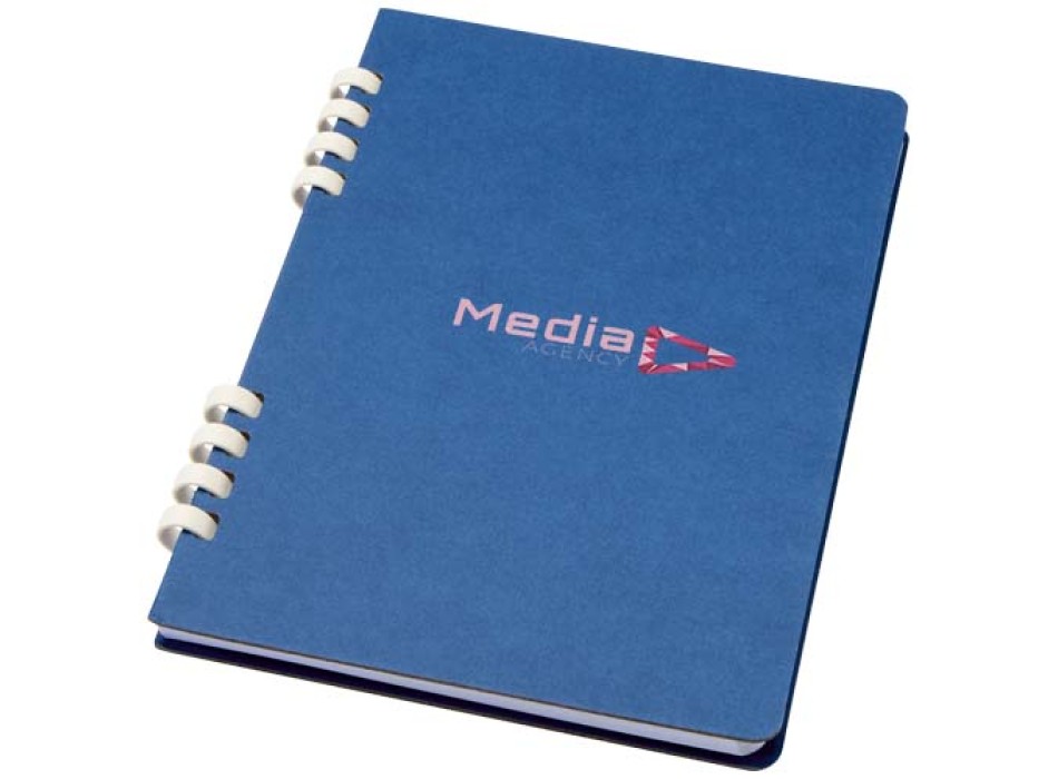 Blocco note a spirale formato A5 con copertina rigida in materiale riciclato certificato RCS Fil FullGadgets.com