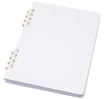 Blocco note a spirale formato A5 con copertina rigida in materiale riciclato certificato RCS Fil FullGadgets.com