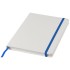 Notebook A5 Spectrum Bianco Personalizzabile Con Elastico Colorato
