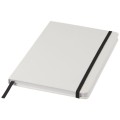 Notebook A5 Spectrum Bianco Personalizzabile Con Elastico Colorato