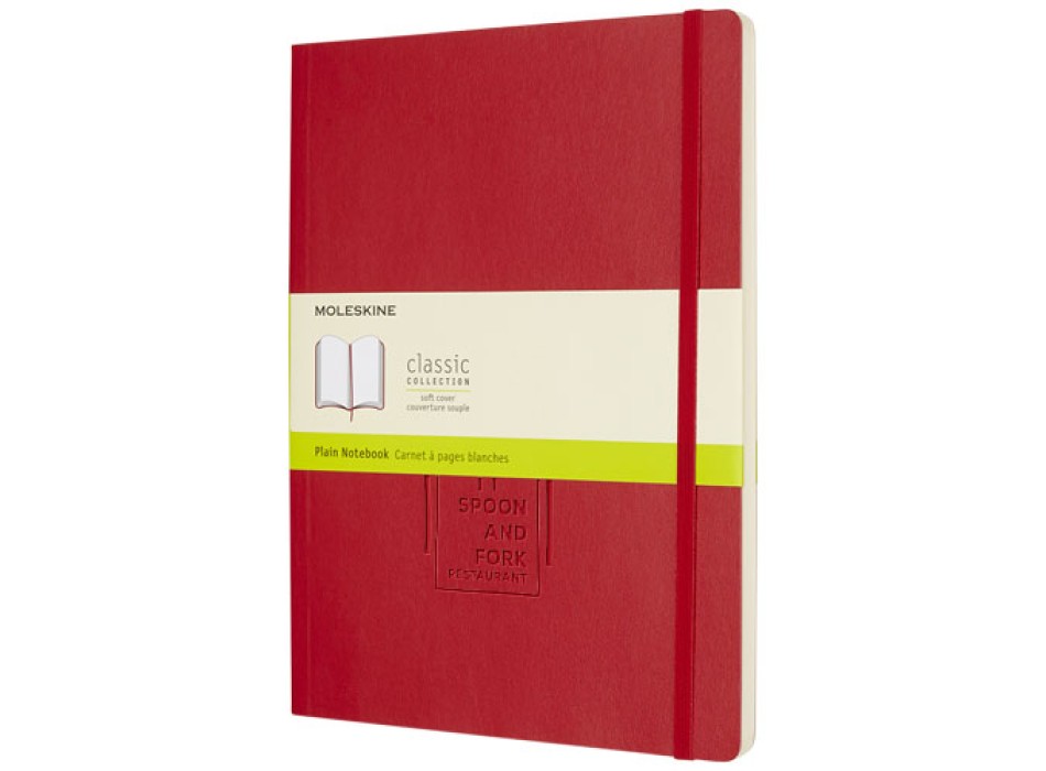 Blocco note Classic con copertina morbida, formato XL - pagina bianca FullGadgets.com