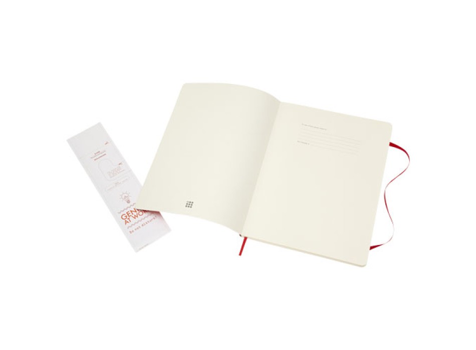 Blocco note Classic con copertina morbida, formato XL - pagina bianca FullGadgets.com