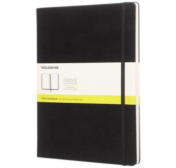 Blocco note Classic con copertina rigida, formato XL - pagina bianca FullGadgets.com