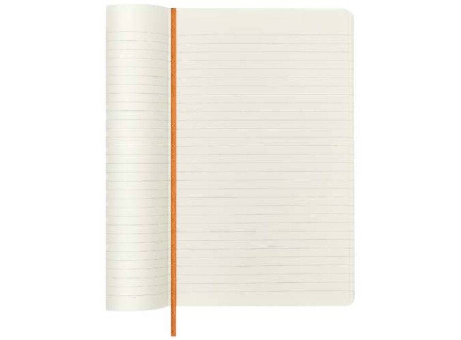 Blocco note con copertina morbida formato L - a righe Moleskine 100% VEGEA® Capri FullGadgets.com