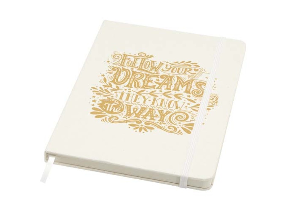 Blocco note formato A5 a righe in carta riciclata Bass FullGadgets.com