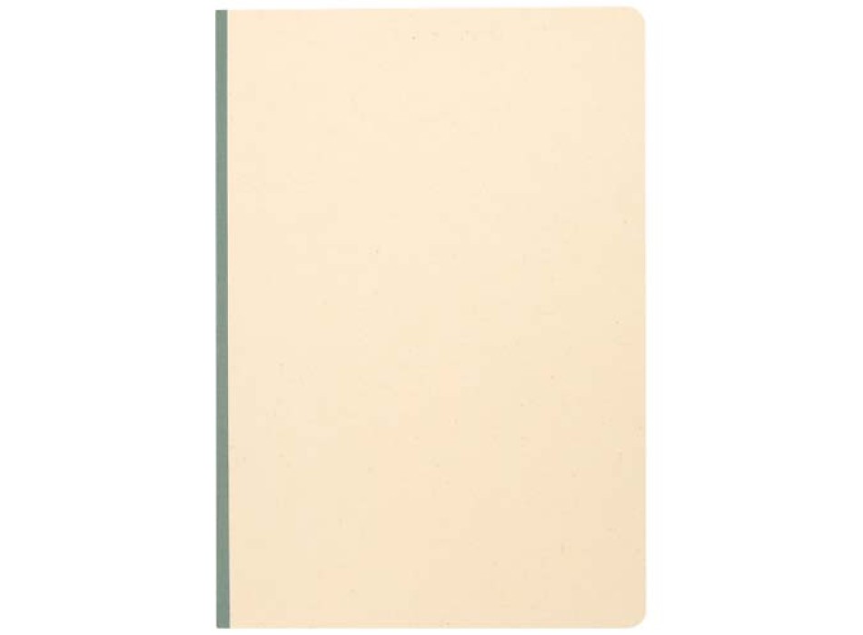 Blocco note formato A5 con copertina morbida in PET riciclato e carta a base di canna da zucchero Liliana FullGadgets.com