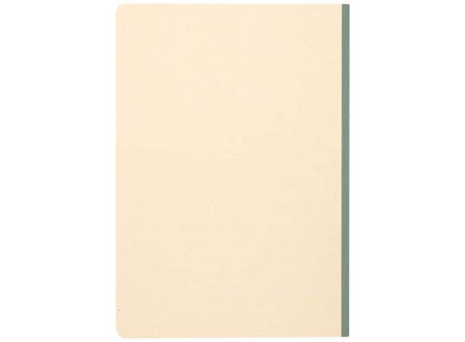 Blocco note formato A5 con copertina morbida in PET riciclato e carta a base di canna da zucchero Liliana FullGadgets.com