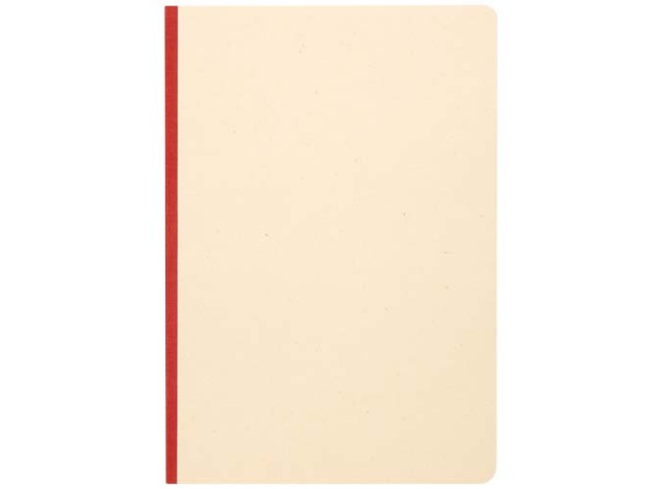 Blocco note formato A5 con copertina morbida in PET riciclato e carta a base di canna da zucchero Liliana FullGadgets.com