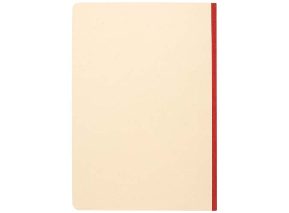 Blocco note formato A5 con copertina morbida in PET riciclato e carta a base di canna da zucchero Liliana FullGadgets.com