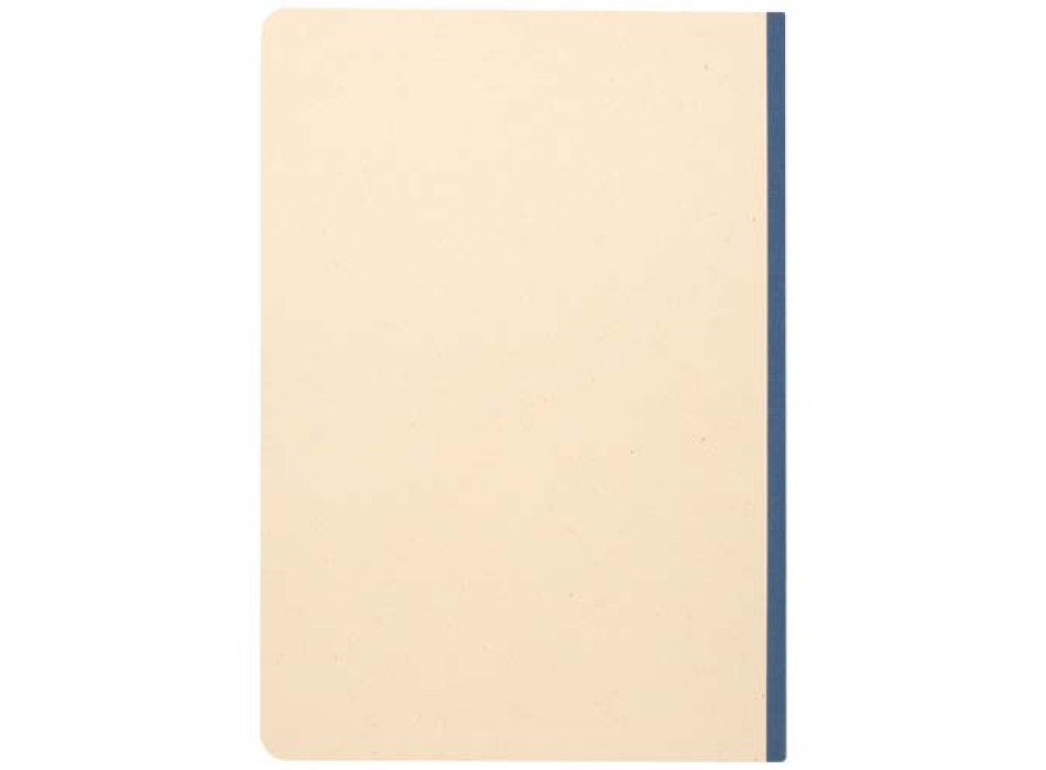 Blocco note formato A5 con copertina morbida in PET riciclato e carta a base di canna da zucchero Liliana FullGadgets.com