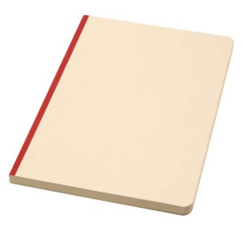 Blocco note formato A5 con copertina morbida in PET riciclato e carta a base di canna da zucchero Liliana FullGadgets.com