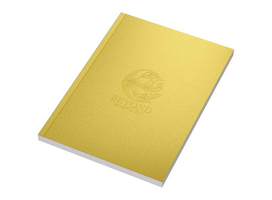 Blocco note formato A5 con copertina morbida metallizzata - 100 fogli Novella Austen FullGadgets.com