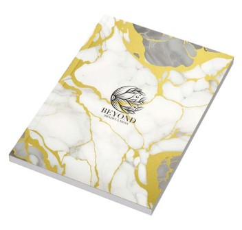 Blocco note formato A5 con copertina morbida metallizzata - 100 fogli Novella Austen FullGadgets.com