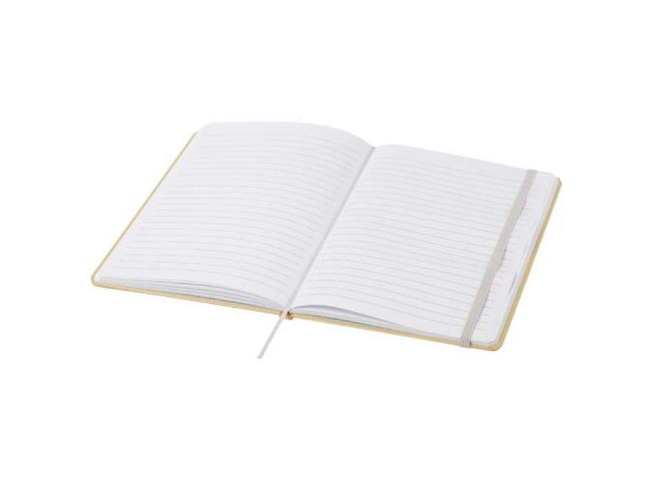 Blocco note formato A5 con copertina rigida di cartone riciclato Nelida FullGadgets.com