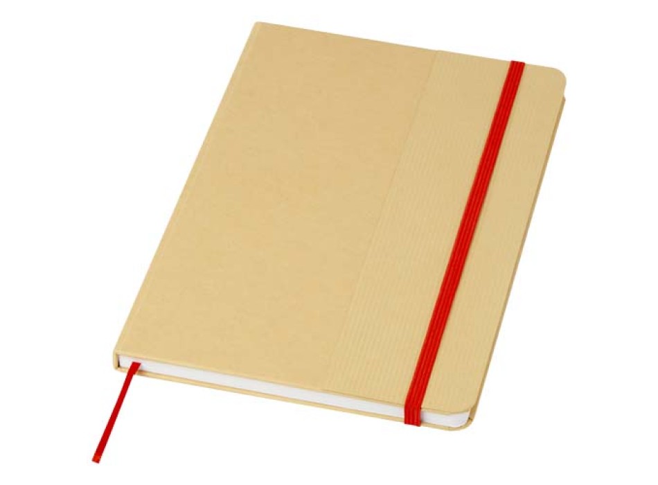Blocco note formato A5 con copertina rigida di cartone riciclato Nelida FullGadgets.com