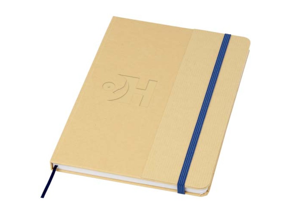 Blocco note formato A5 con copertina rigida di cartone riciclato Nelida FullGadgets.com