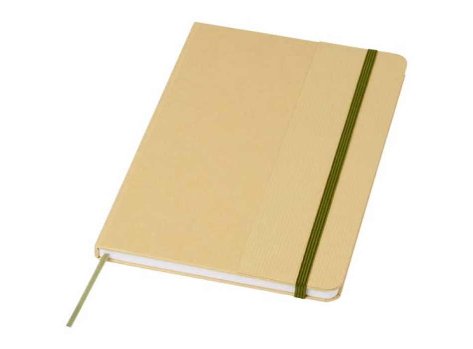 Blocco note formato A5 con copertina rigida di cartone riciclato Nelida FullGadgets.com