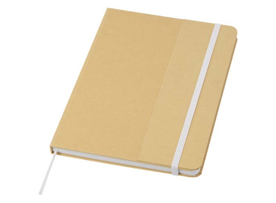 Blocco note formato A5 con copertina rigida di cartone riciclato Nelida FullGadgets.com