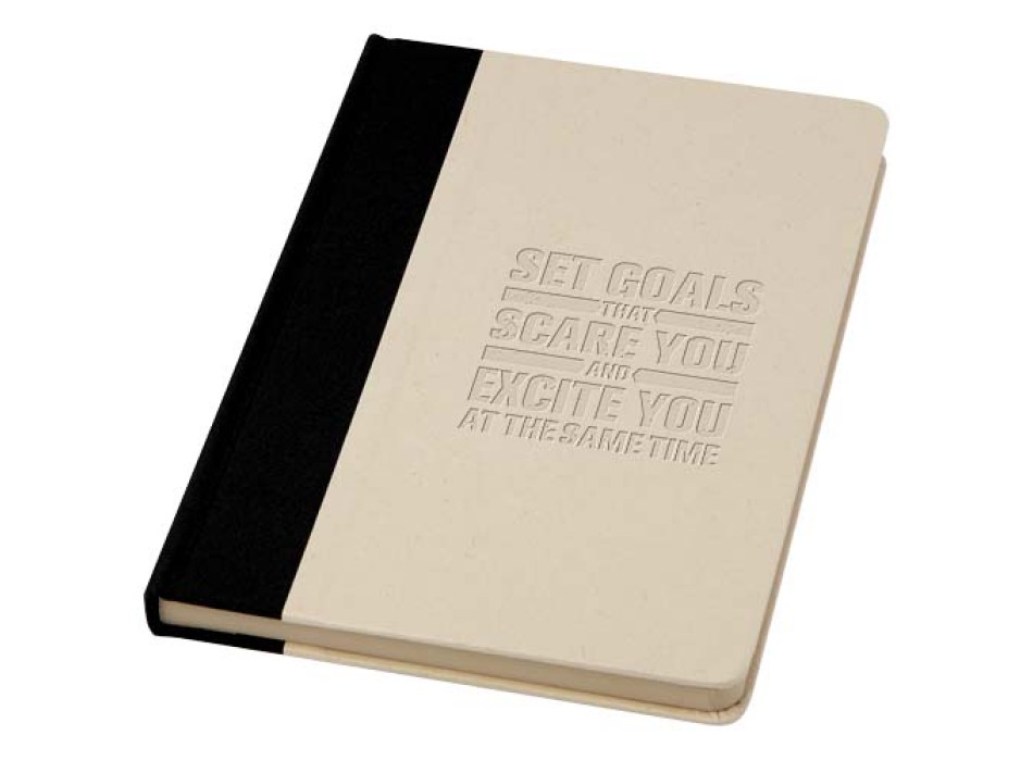 Blocco note formato A5 con copertina rigida in carta derivante dalla canna da zucchero Liliana FullGadgets.com