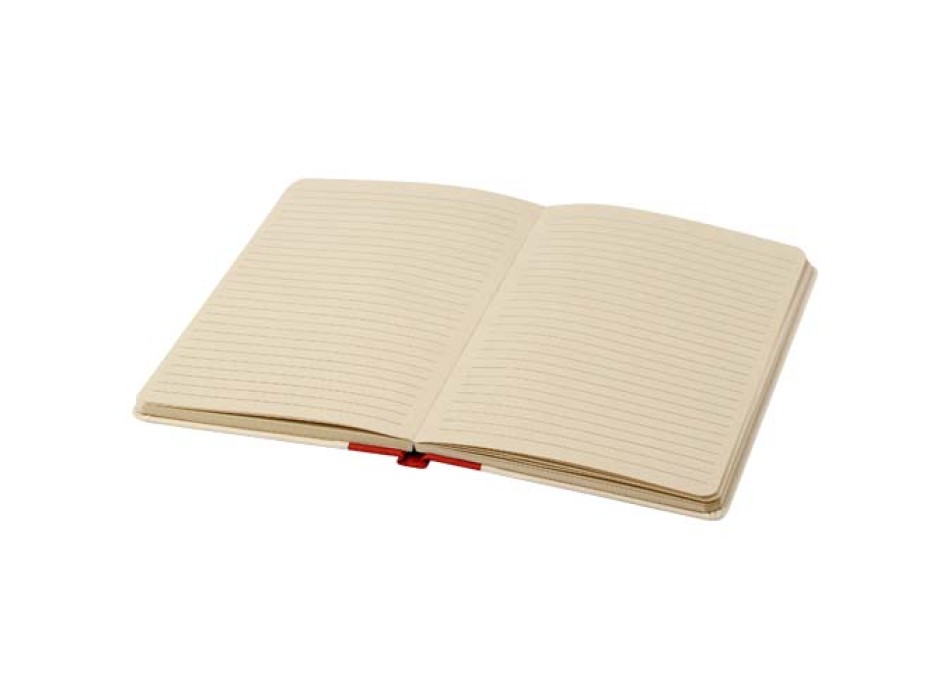 Blocco note formato A5 con copertina rigida in carta derivante dalla canna da zucchero Liliana FullGadgets.com