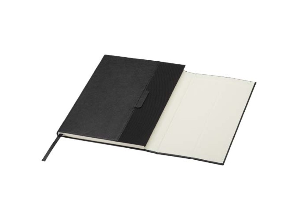 Blocco note formato A5 con copertina rigida in fibre di cuoio riciclate Alejandra FullGadgets.com