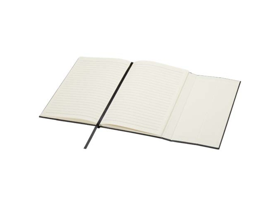 Blocco note formato A5 con copertina rigida in fibre di cuoio riciclate Alejandra FullGadgets.com