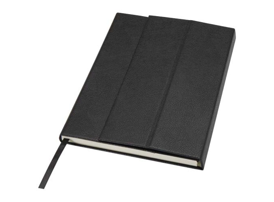 Blocco note formato A5 con copertina rigida in fibre di cuoio riciclate Alejandra FullGadgets.com