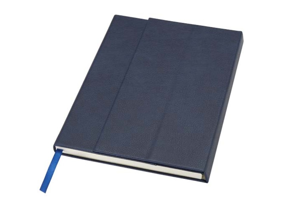 Blocco note formato A5 con copertina rigida in fibre di cuoio riciclate Alejandra FullGadgets.com