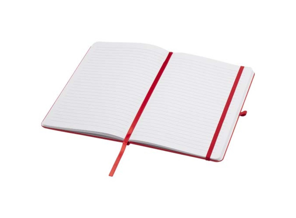 Blocco note formato A5 con copertina rigida in materiale riciclato e pagine a righe Teak FullGadgets.com