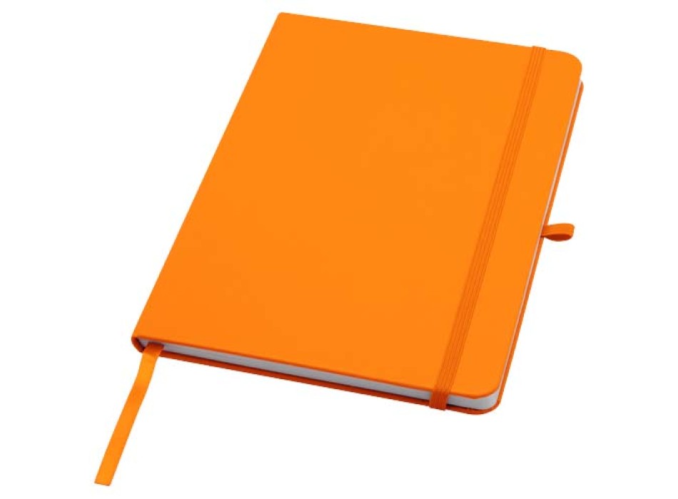 Blocco note formato A5 con copertina rigida in materiale riciclato e pagine a righe Teak FullGadgets.com