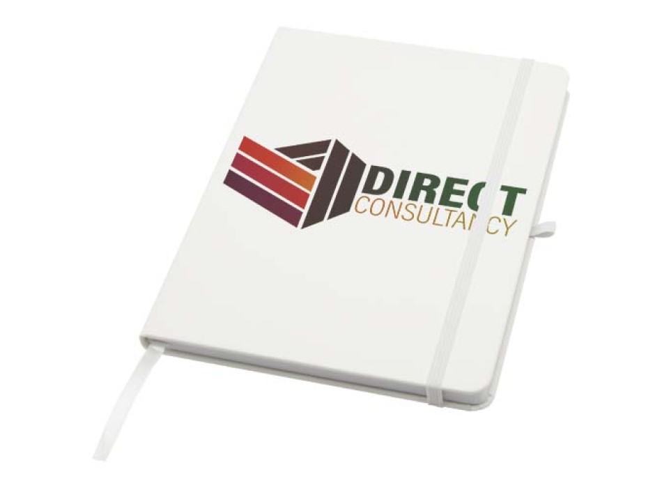 Blocco note formato A5 con copertina rigida in materiale riciclato e pagine a righe Teak FullGadgets.com