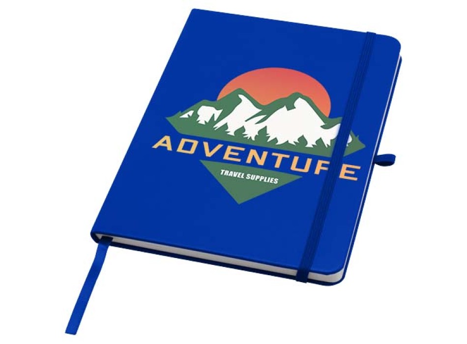 Blocco note formato A5 con copertina rigida in materiale riciclato e pagine a righe Teak FullGadgets.com