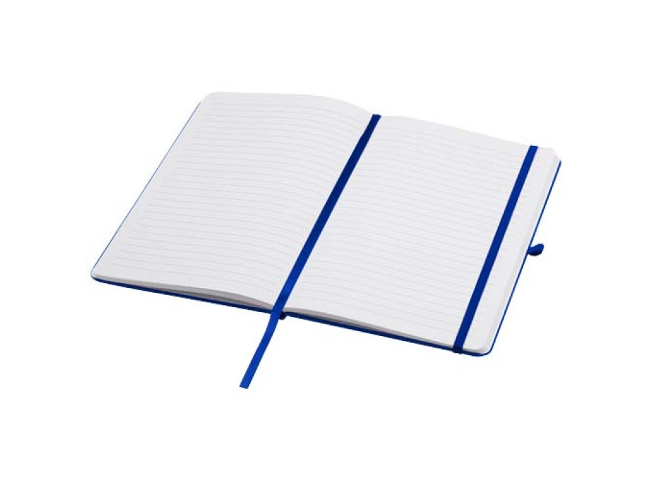 Blocco note formato A5 con copertina rigida in materiale riciclato e pagine a righe Teak FullGadgets.com
