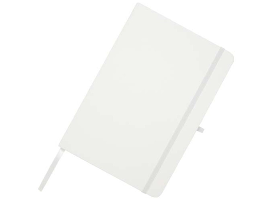 Blocco note formato A5 con copertina rigida in materiale riciclato e pagine a righe Teak FullGadgets.com