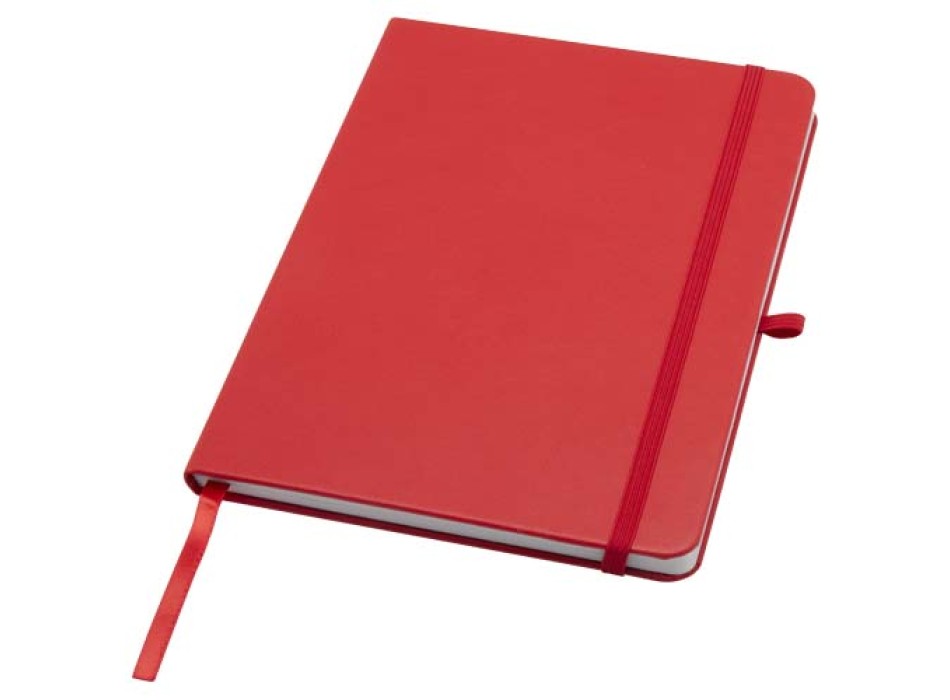 Blocco note formato A5 con copertina rigida in materiale riciclato e pagine a righe Teak FullGadgets.com