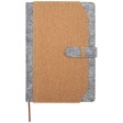 Blocco note formato A5 in sughero e feltro riciclato Viviana FullGadgets.com
